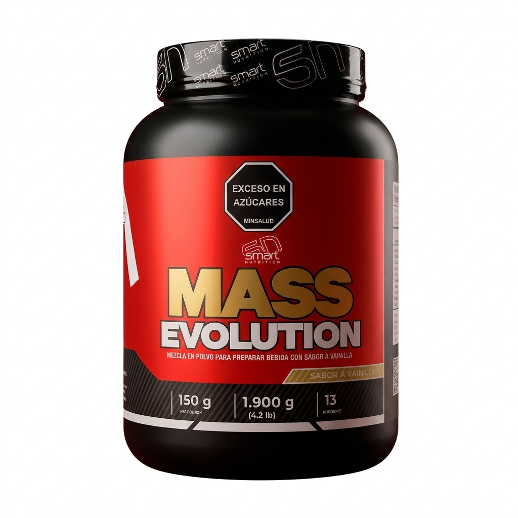 Mass Evolution 4 lb Smart Nutrition Oficial Sin Fondo